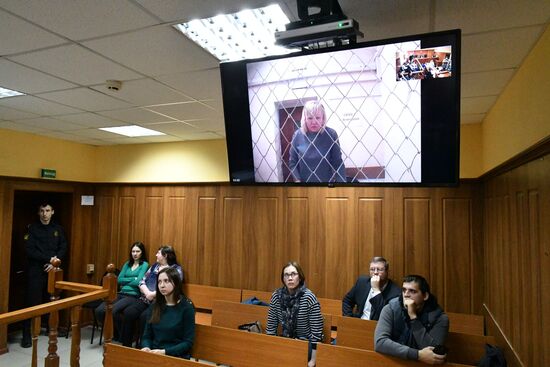 Court hearing in Zimnyaya Vishnya shopping mall fire case