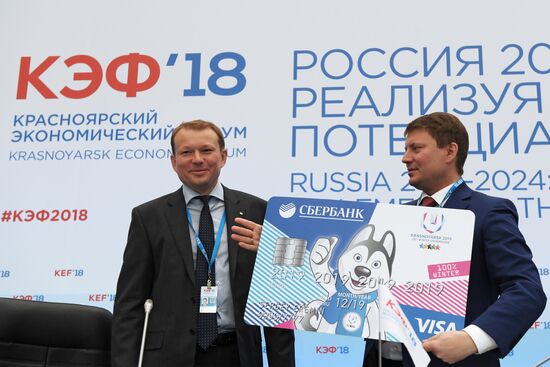 Krasnoyarsk Economic Forum. Day one