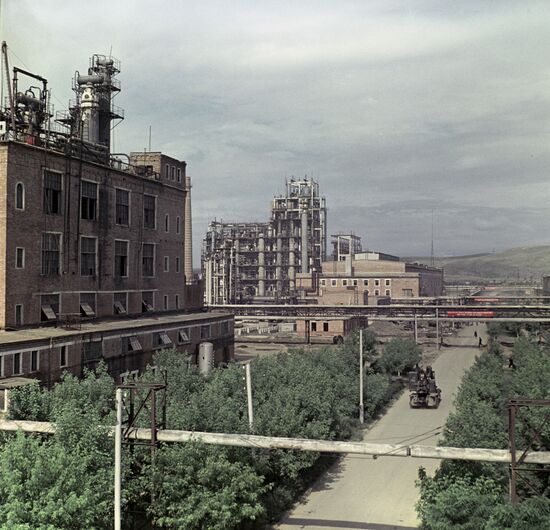 Grozny's chemical plant