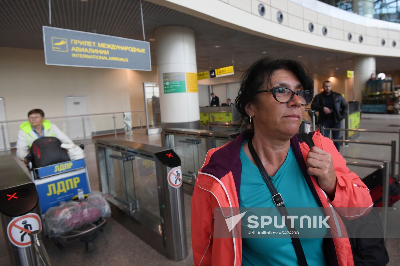 First Cairo-Moscow flight by EgyptAir Airlines