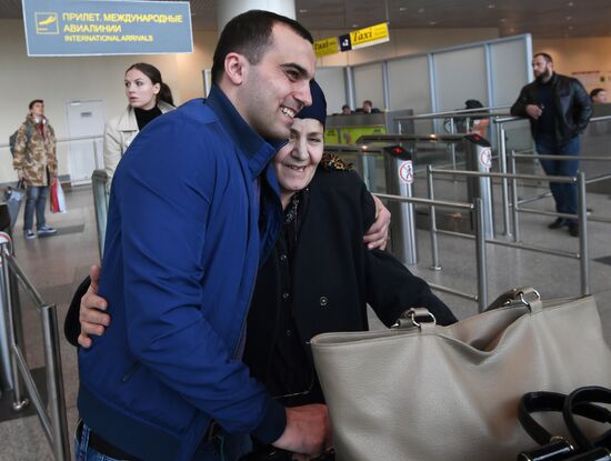 First Cairo-Moscow flight by EgyptAir Airlines