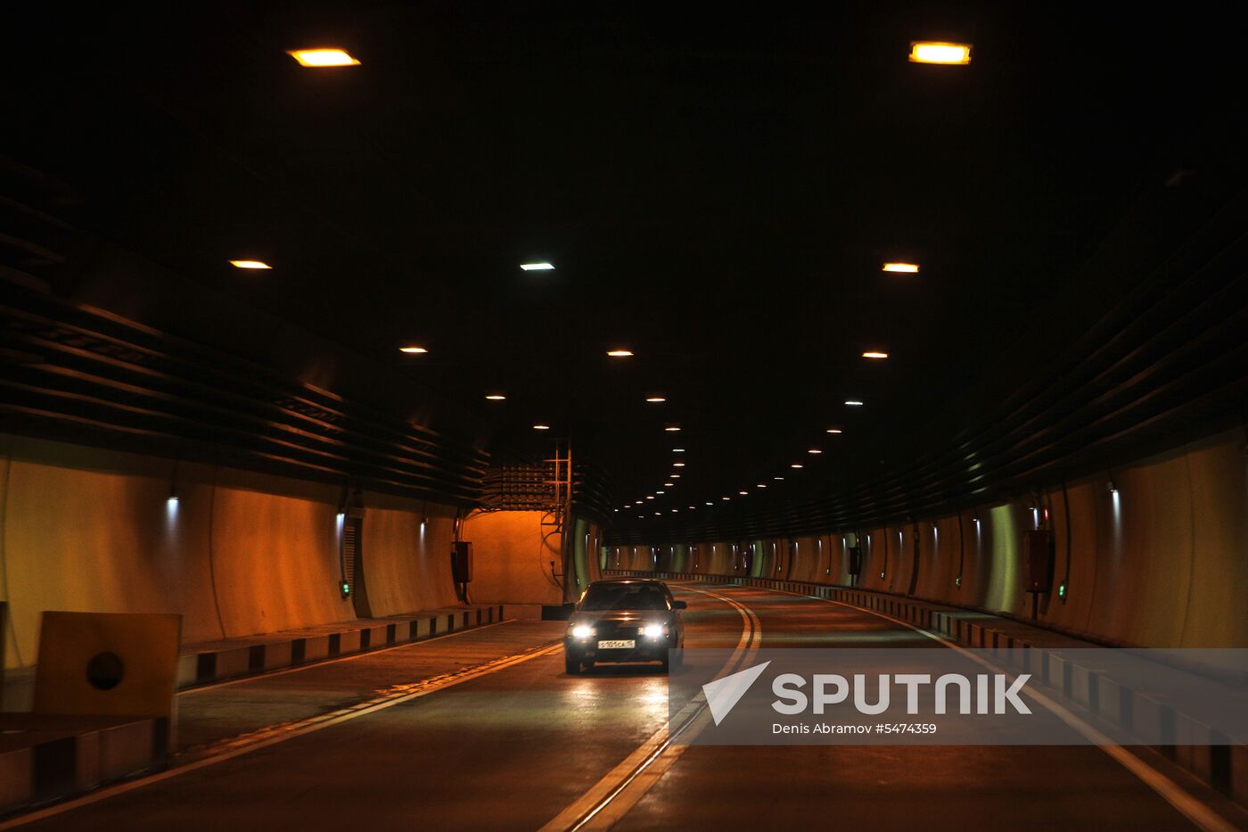 Road maintenance in North Ossetia