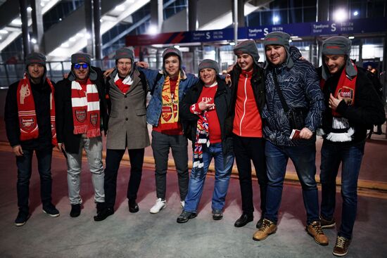 Football. Europa League. CSKA vs. Arsenal