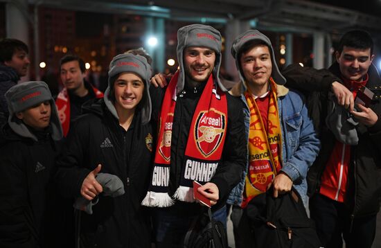 Football. Europa League. CSKA vs. Arsenal