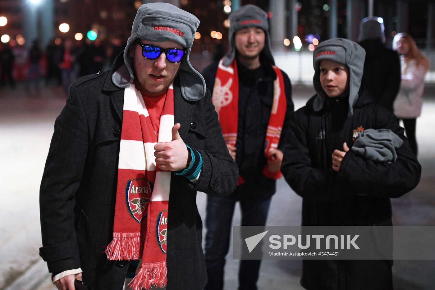 Football. Europa League. CSKA vs. Arsenal