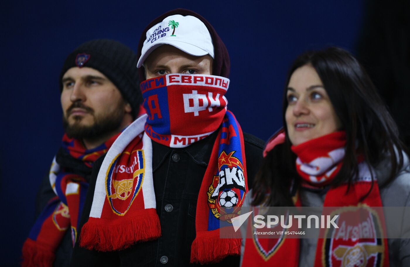 Football. Europa League. CSKA vs. Arsenal