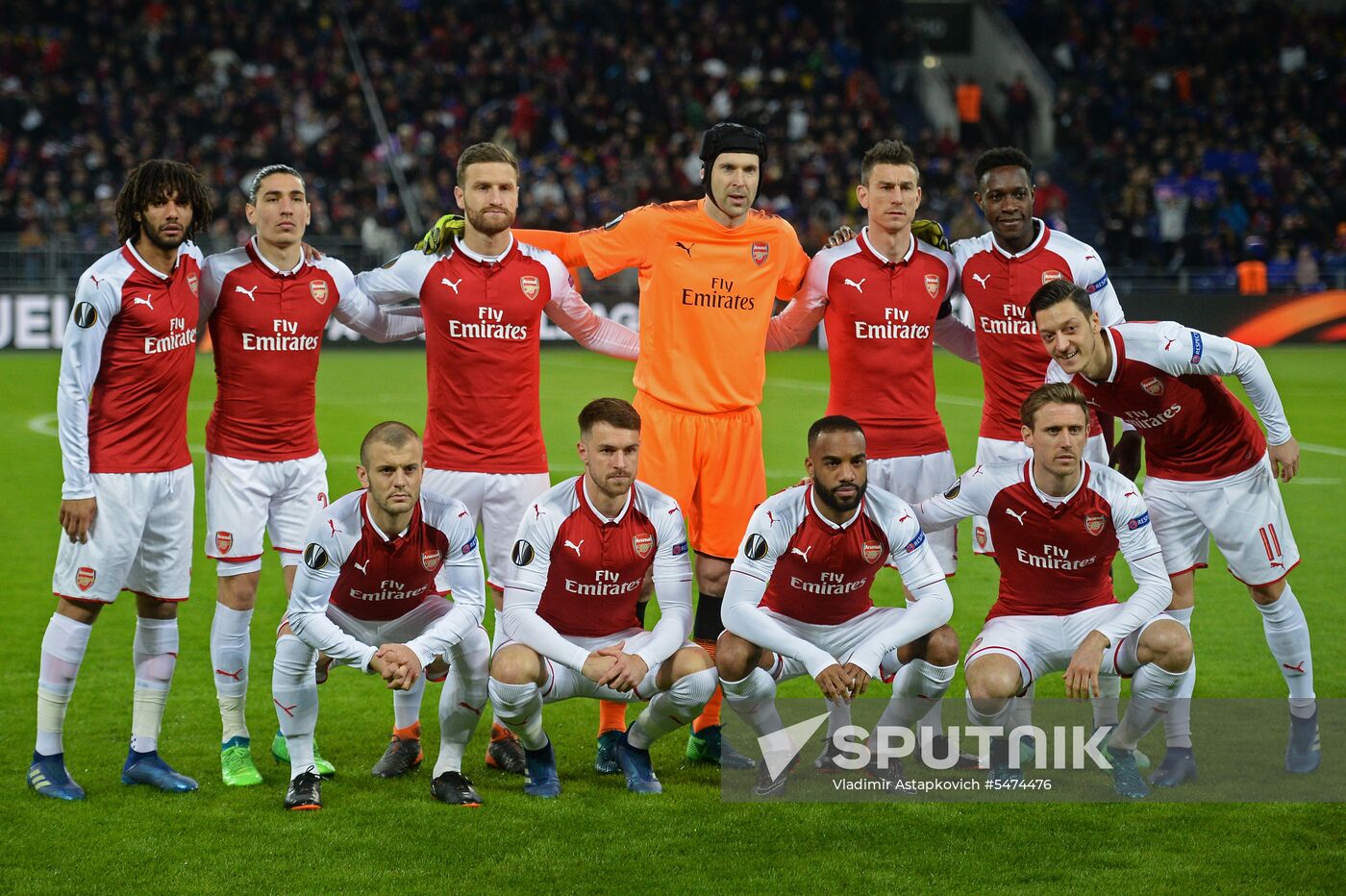 Football. Europa League. CSKA vs. Arsenal