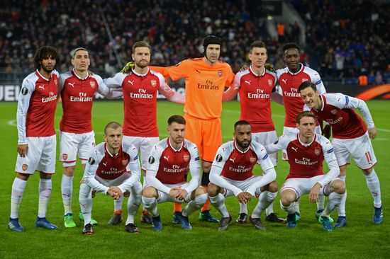 Football. Europa League. CSKA vs. Arsenal