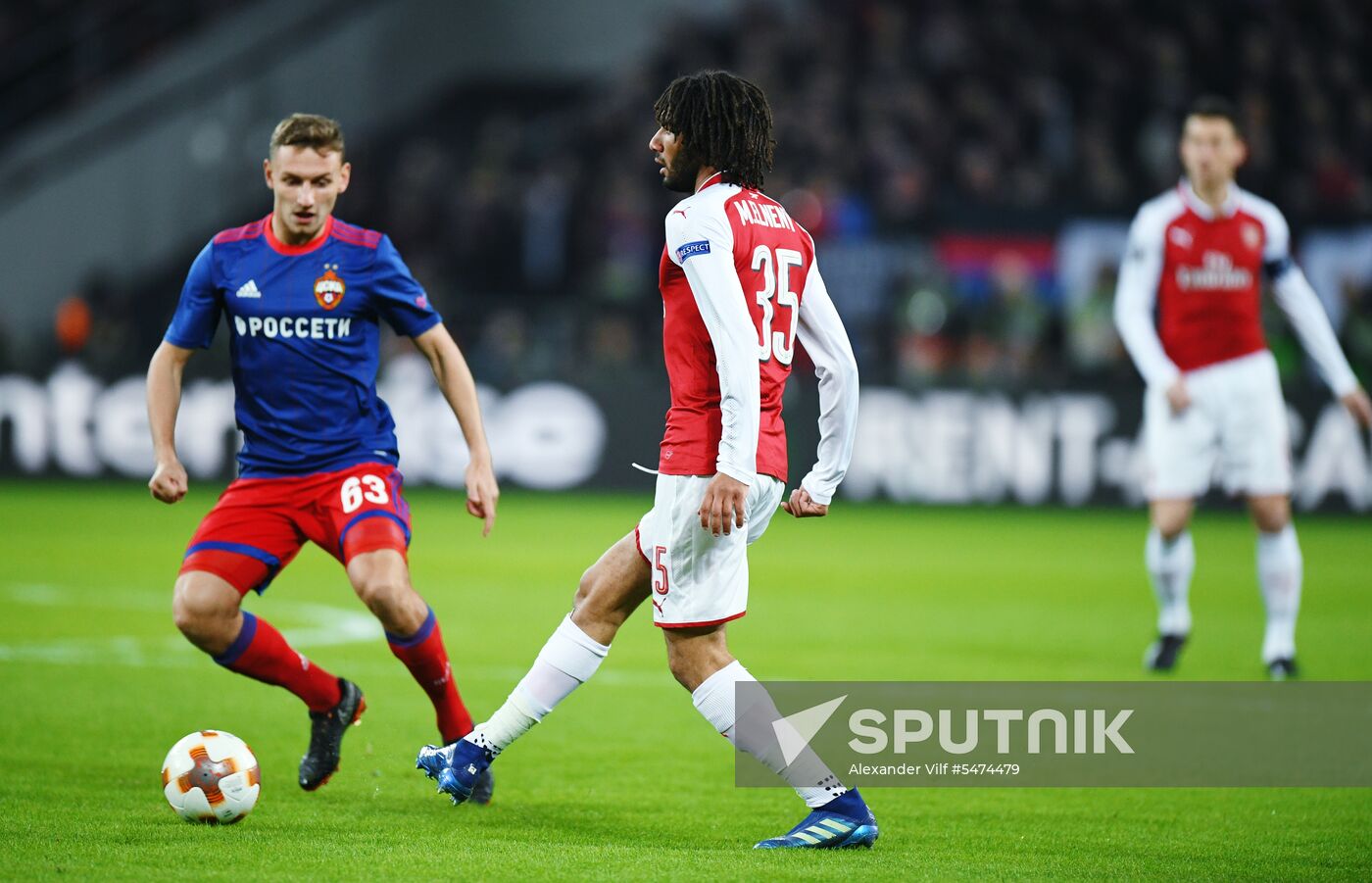 Football. Europa League. CSKA vs. Arsenal