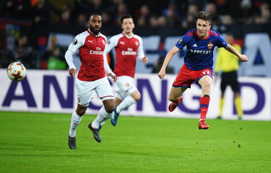 Football. Europa League. CSKA vs. Arsenal