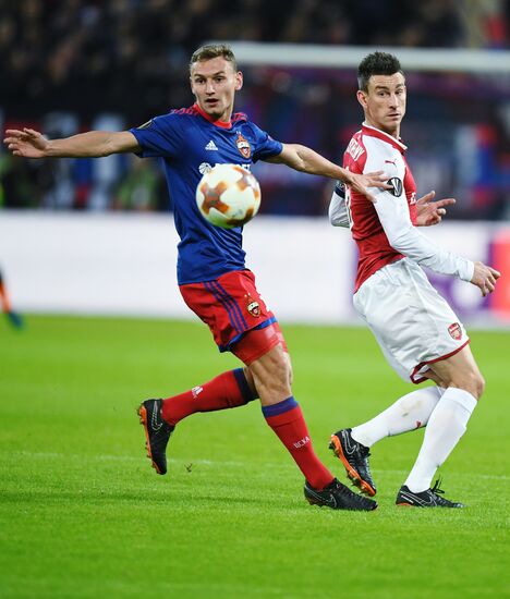 Football. Europa League. CSKA vs. Arsenal