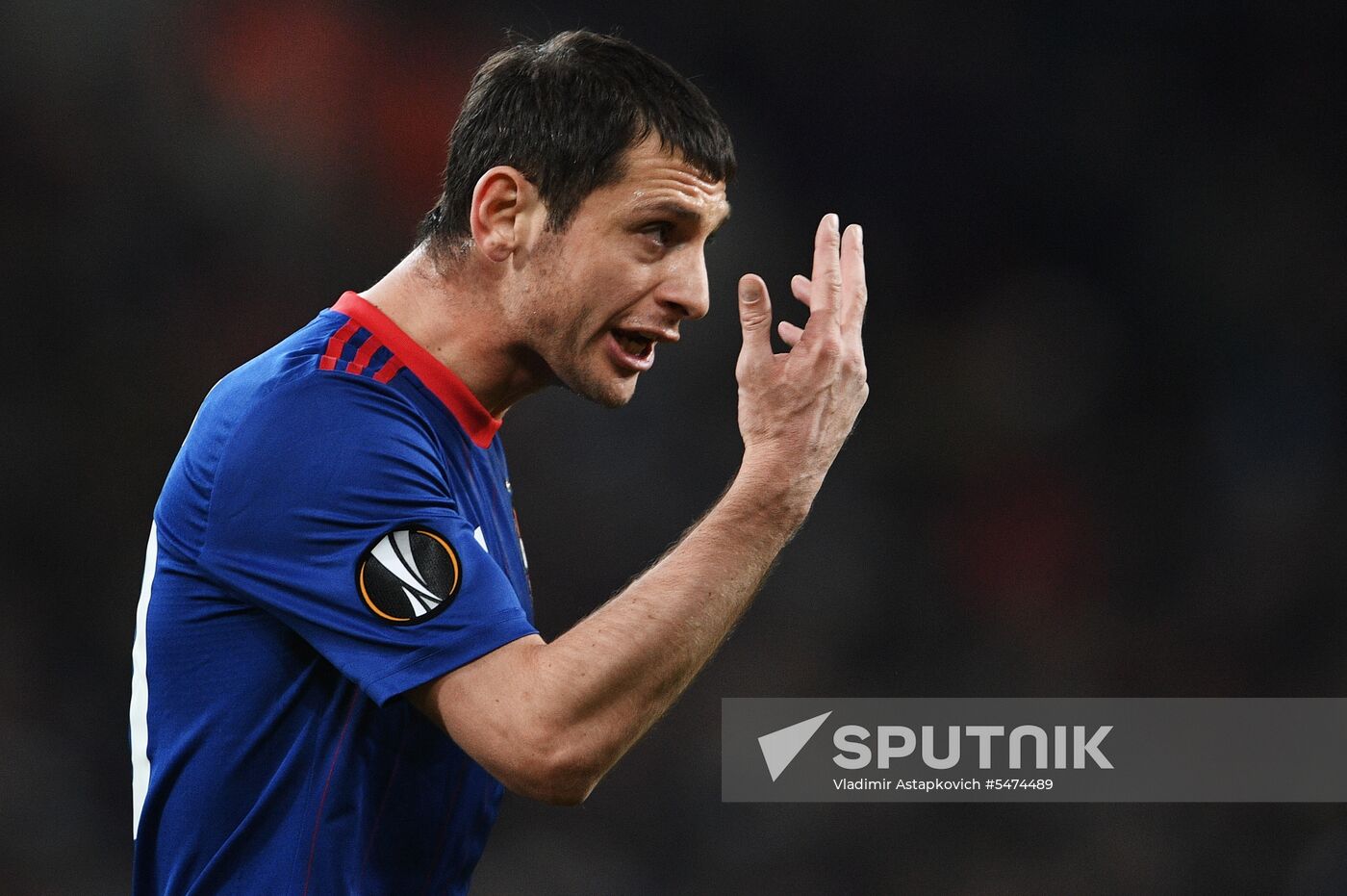 Football. Europa League. CSKA vs. Arsenal