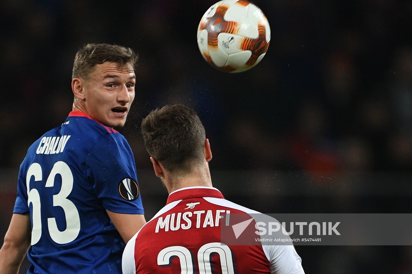 Football. Europa League. CSKA vs. Arsenal