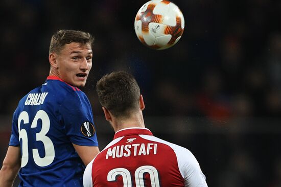 Football. Europa League. CSKA vs. Arsenal
