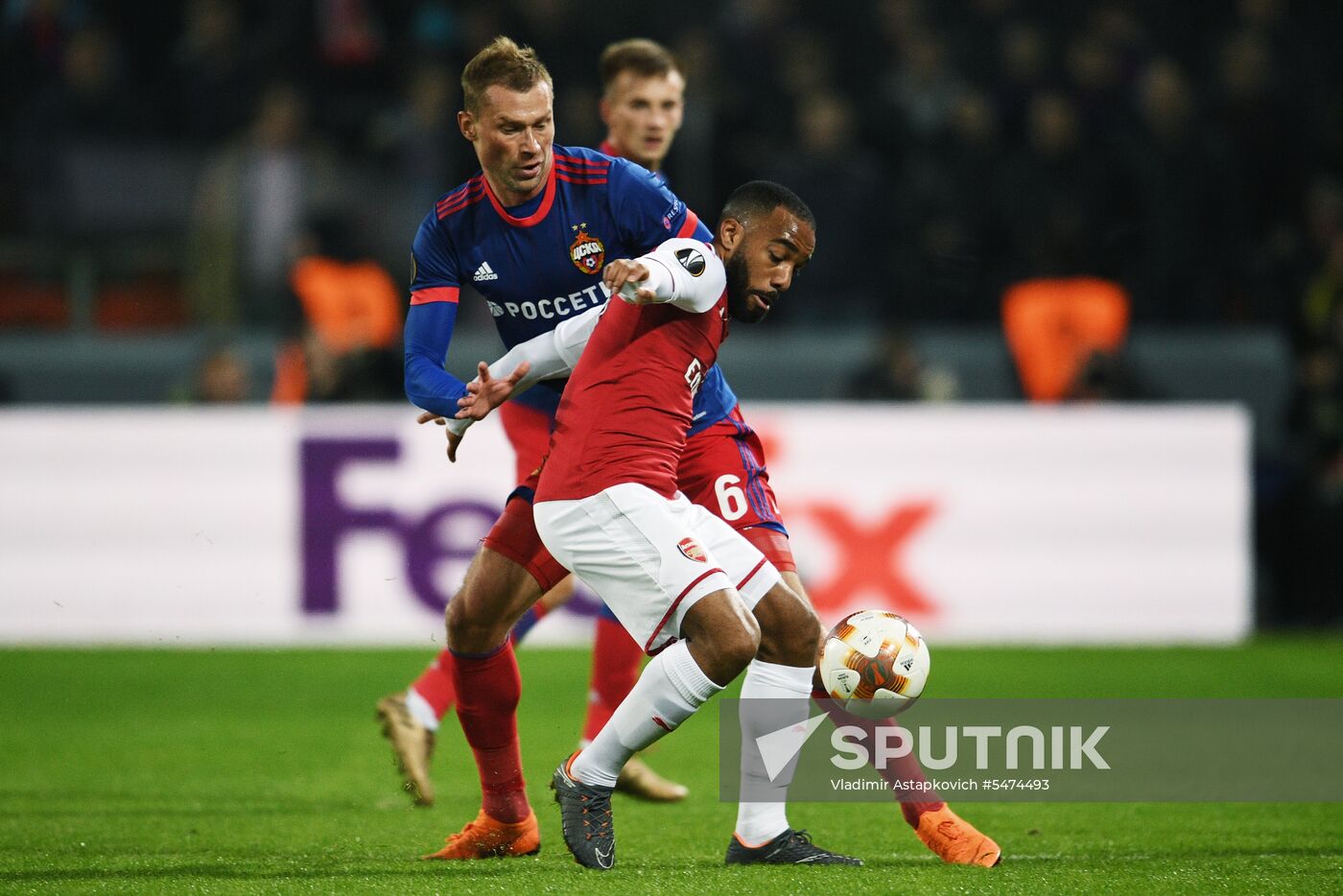 Football. Europa League. CSKA vs. Arsenal