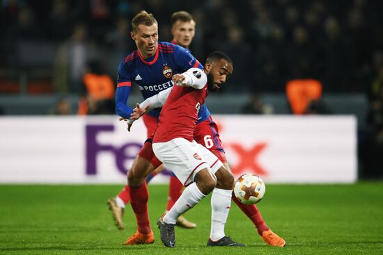 Football. Europa League. CSKA vs. Arsenal