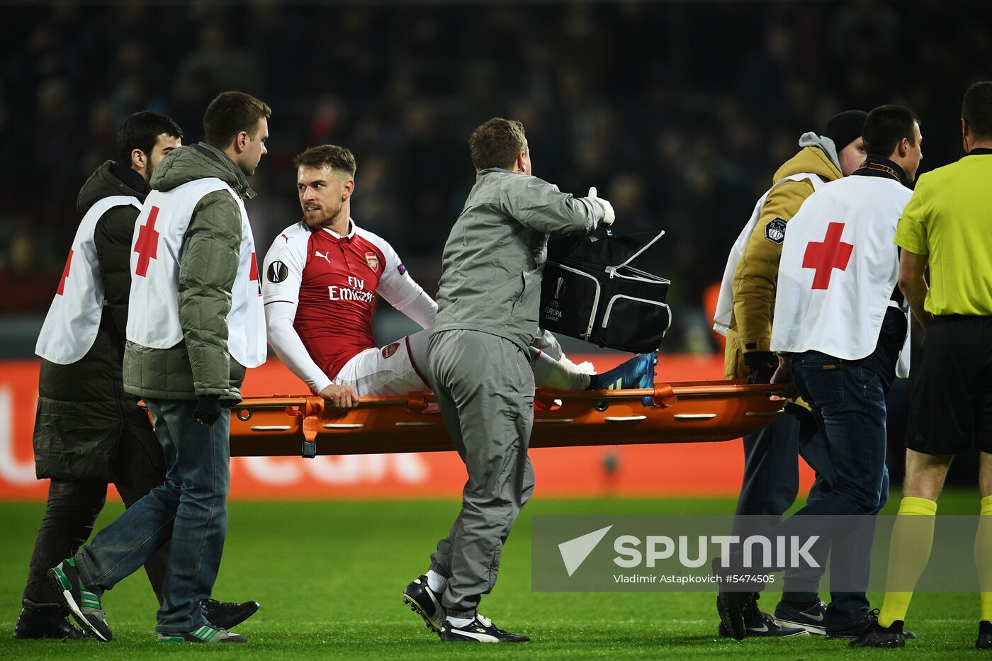 Football. Europa League. CSKA vs. Arsenal