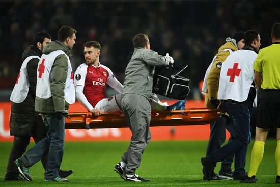 Football. Europa League. CSKA vs. Arsenal