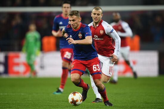 Football. Europa League. CSKA vs. Arsenal