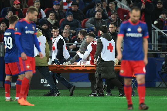 Football. Europa League. CSKA vs. Arsenal