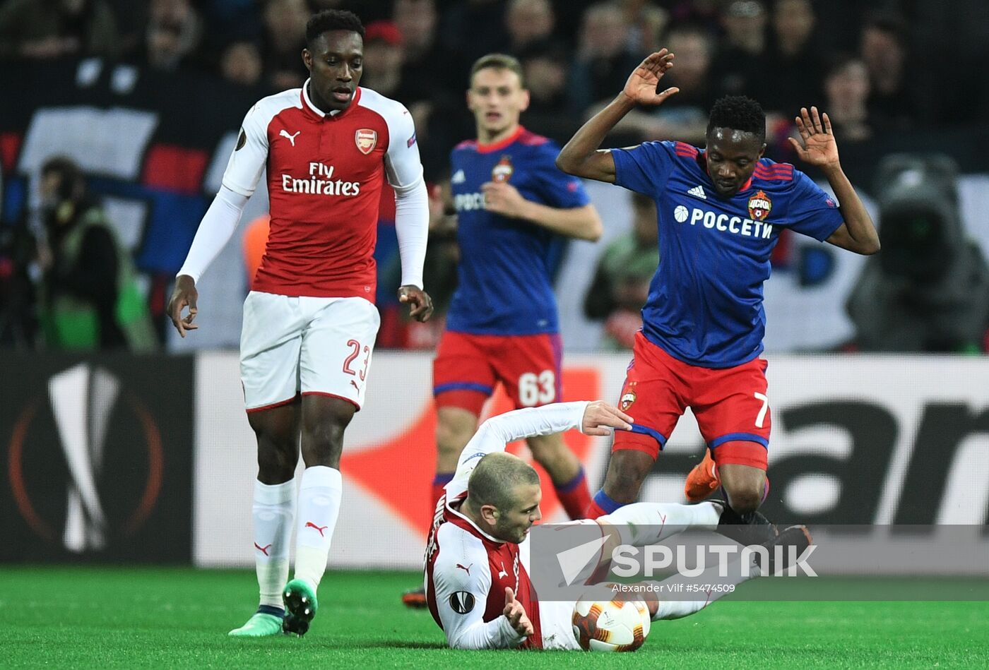 Football. Europa League. CSKA vs. Arsenal