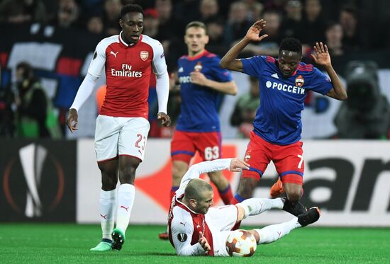 Football. Europa League. CSKA vs. Arsenal