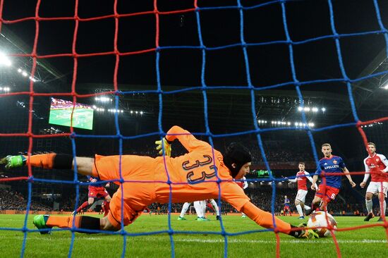 Football. Europa League. CSKA vs. Arsenal