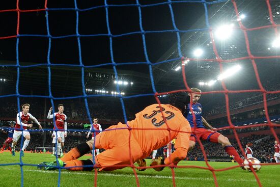 Football. Europa League. CSKA vs. Arsenal