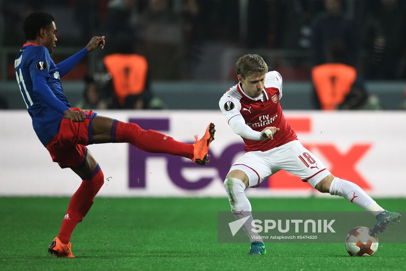 Football. Europa League. CSKA vs. Arsenal