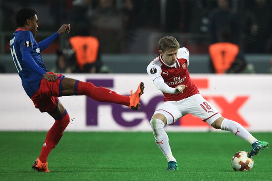 Football. Europa League. CSKA vs. Arsenal