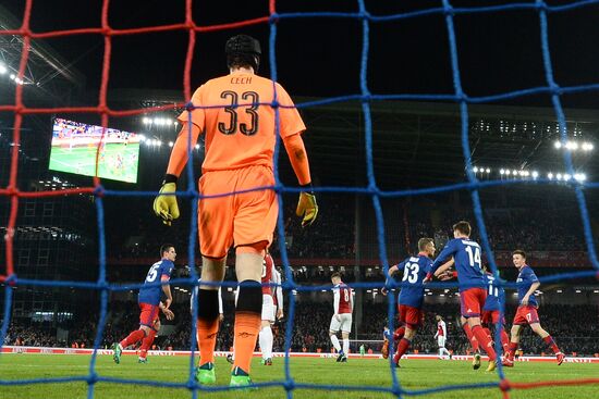 Football. Europa League. CSKA vs. Arsenal