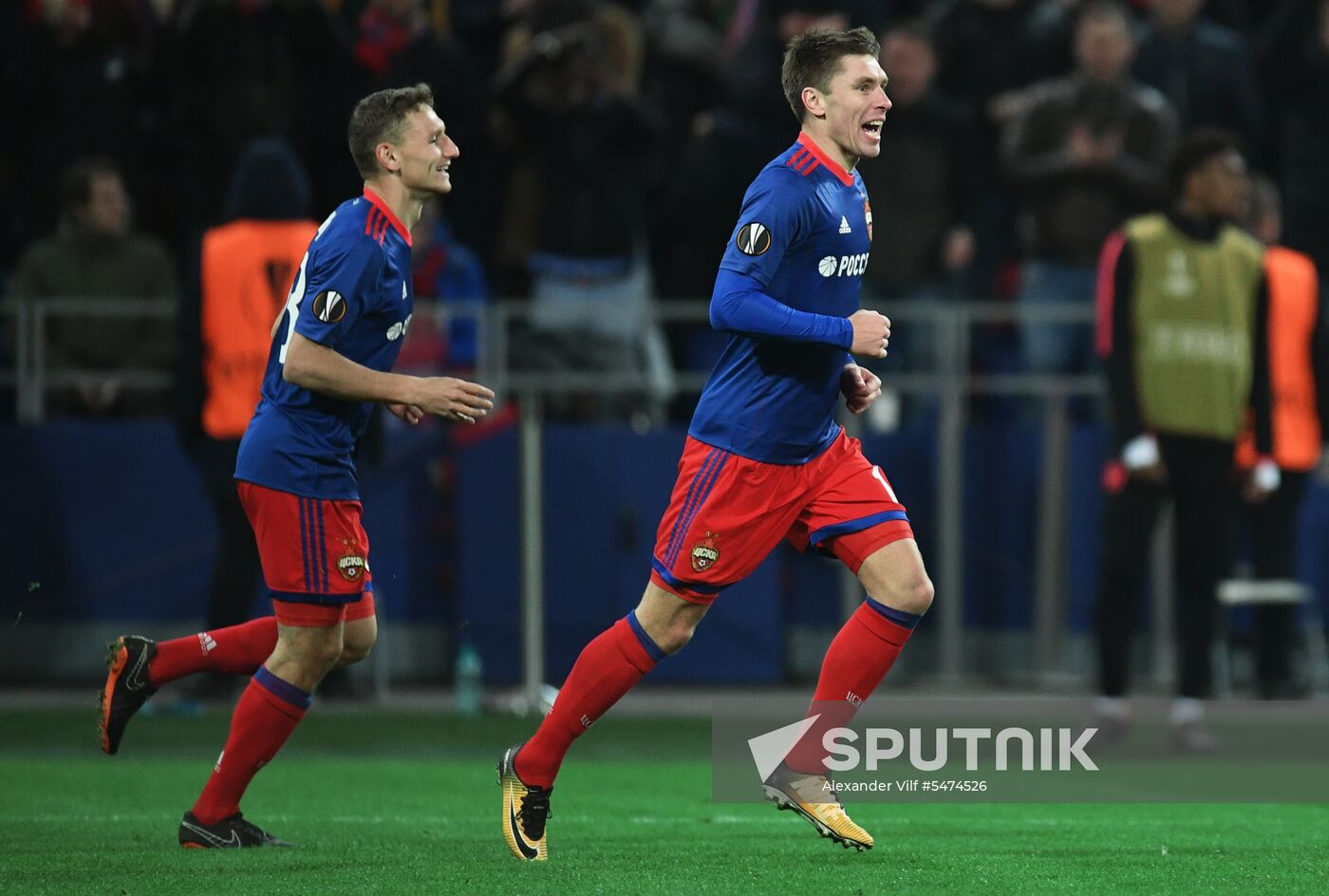 Football. Europa League. CSKA vs. Arsenal