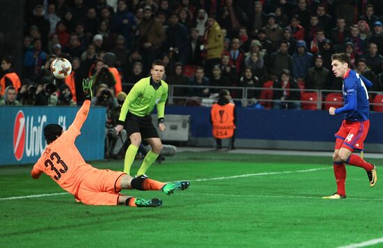 Football. Europa League. CSKA vs. Arsenal
