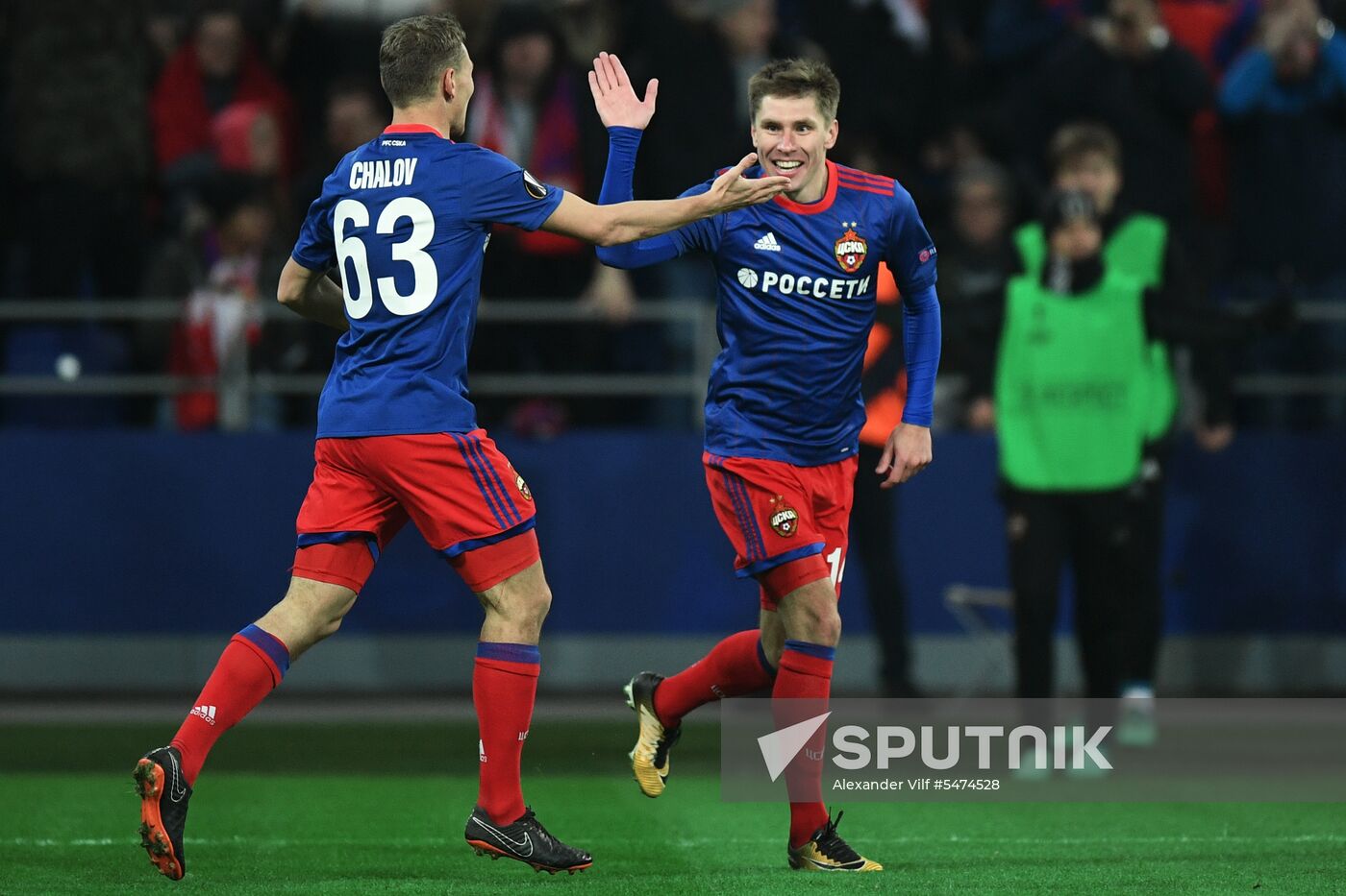 Football. Europa League. CSKA vs. Arsenal