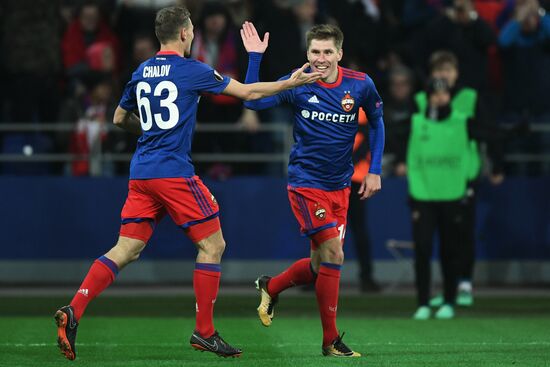 Football. Europa League. CSKA vs. Arsenal