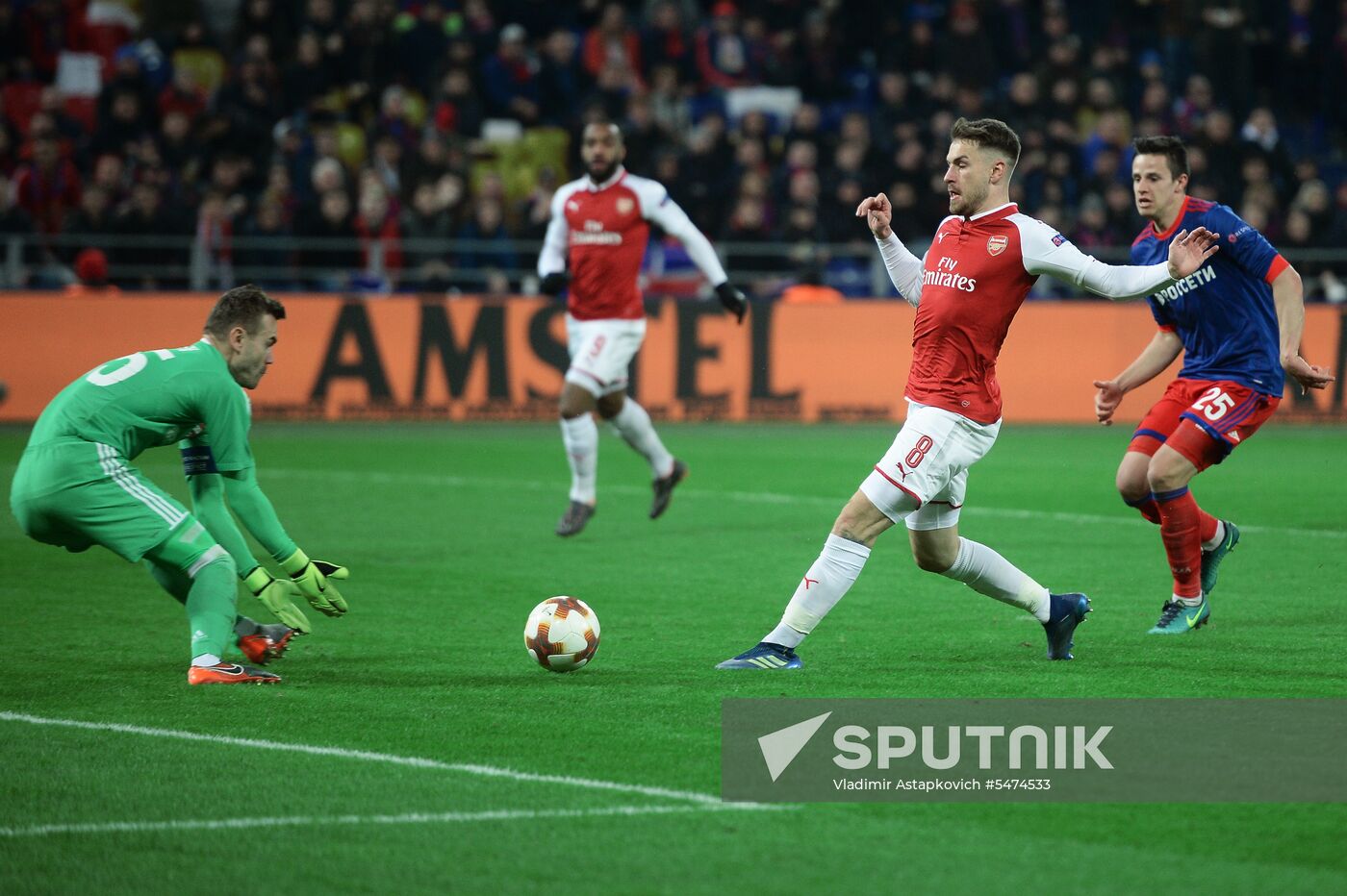 Football. Europa League. CSKA vs. Arsenal