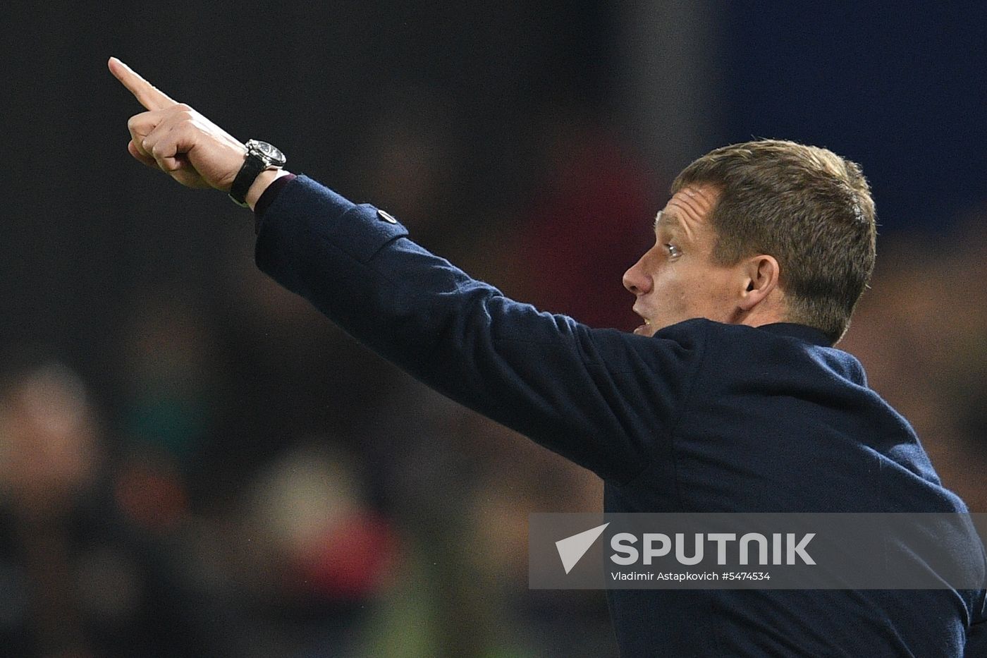 Football. Europa League. CSKA vs. Arsenal