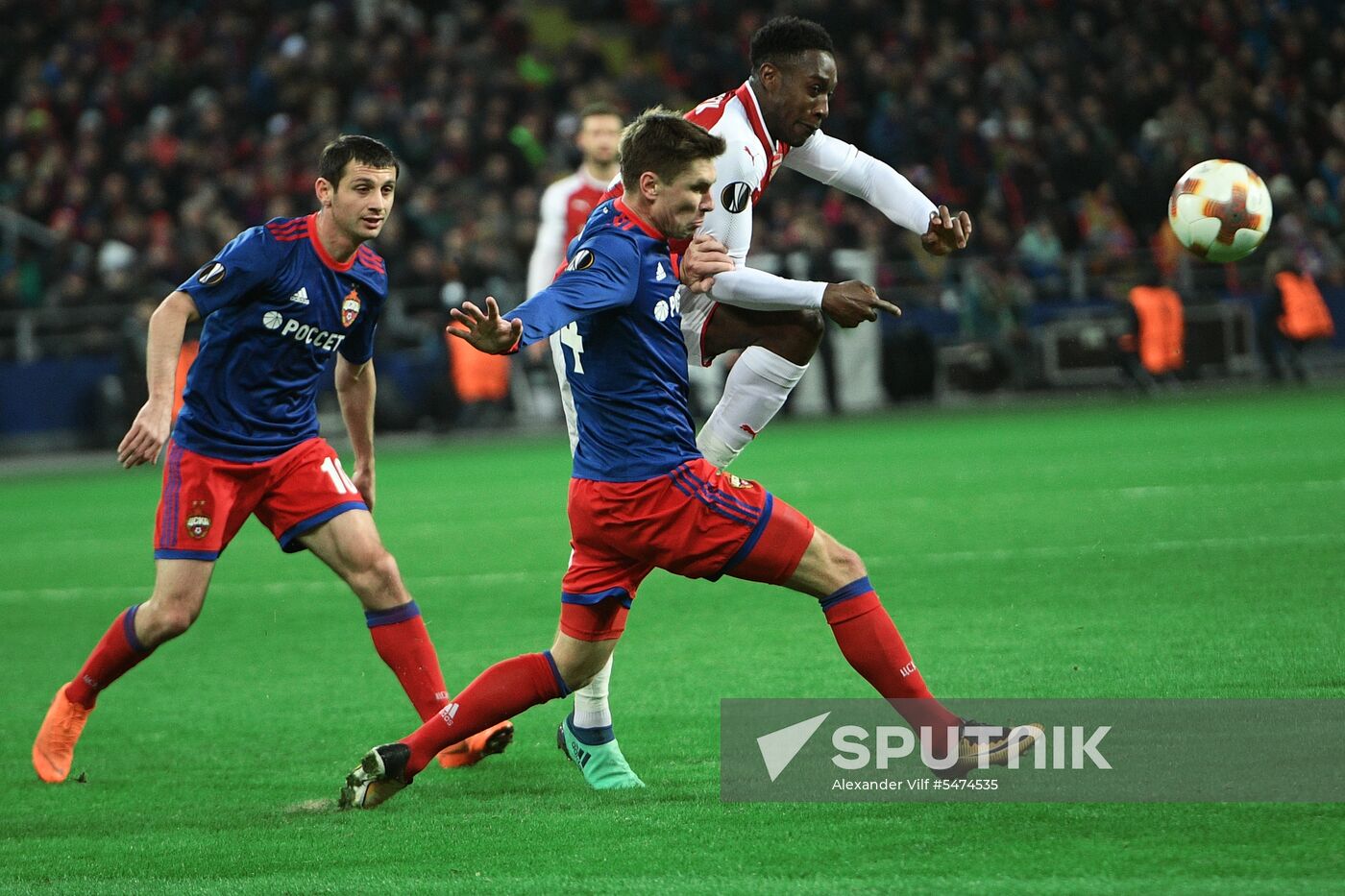 Football. Europa League. CSKA vs. Arsenal
