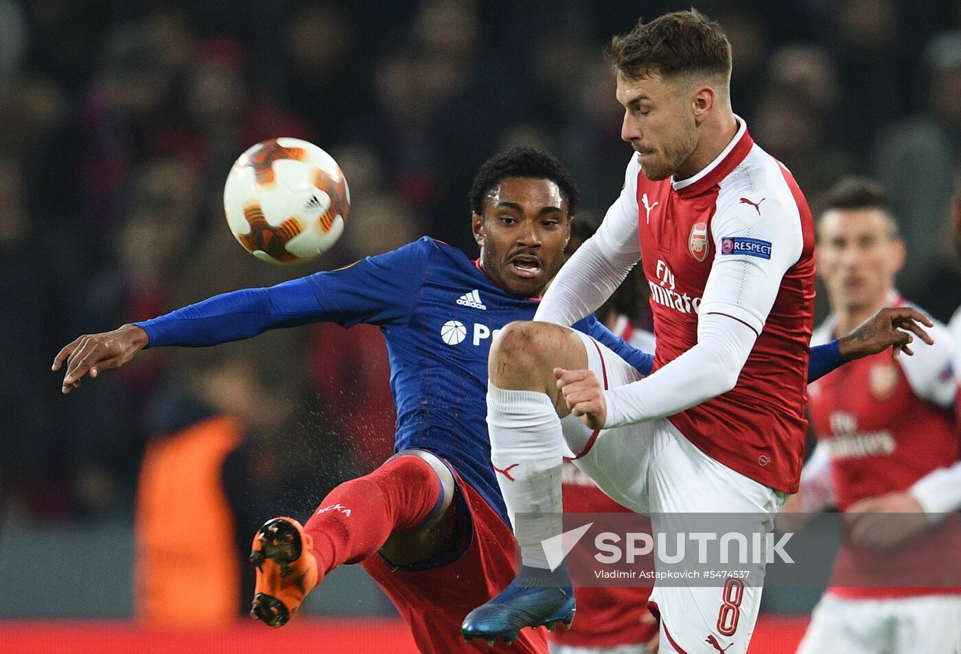 Football. Europa League. CSKA vs. Arsenal