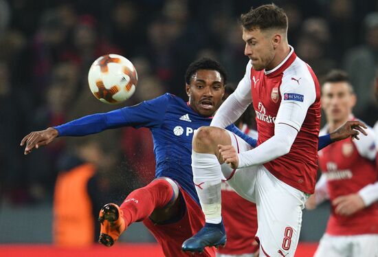 Football. Europa League. CSKA vs. Arsenal