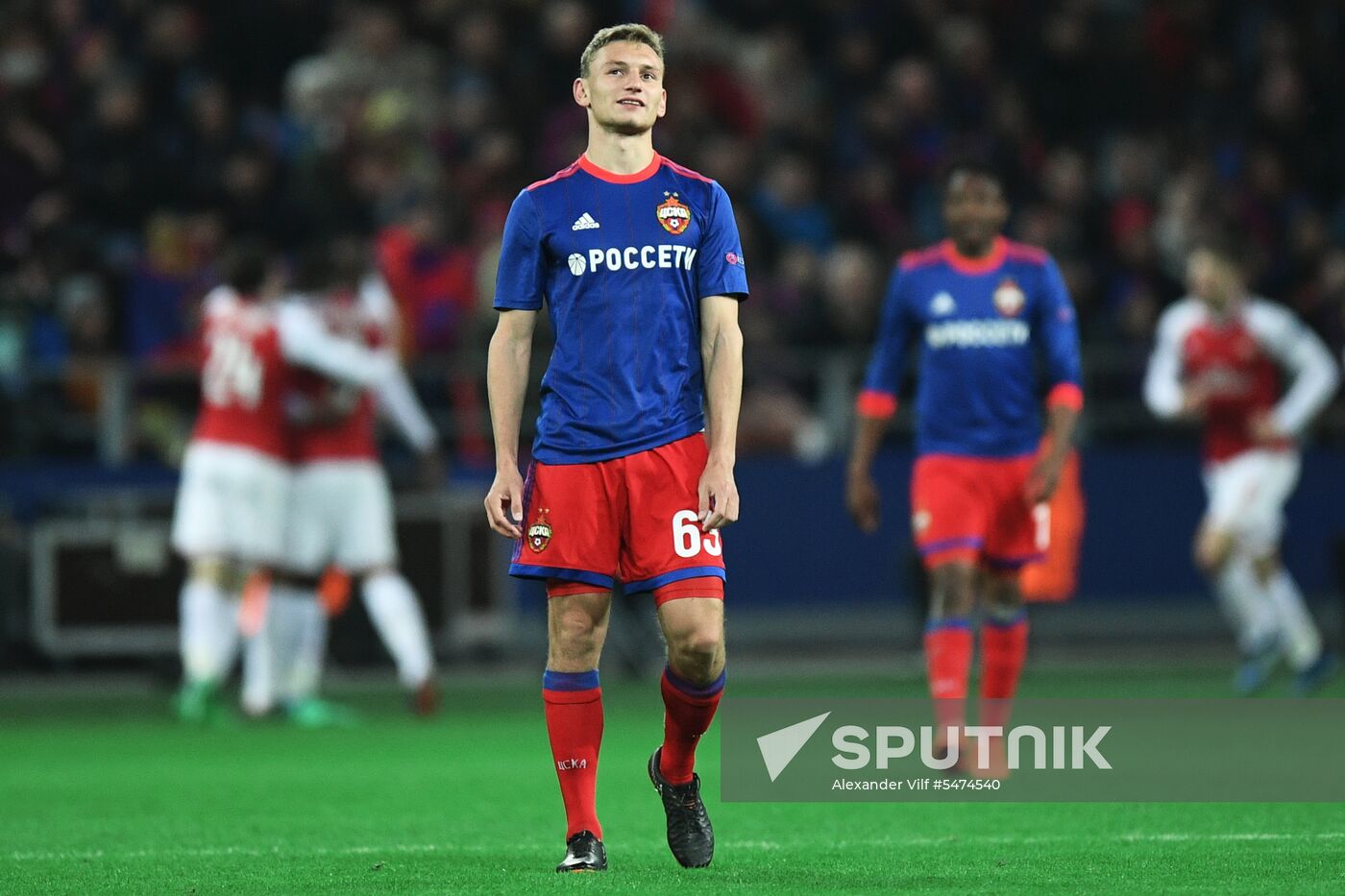 Football. Europa League. CSKA vs. Arsenal