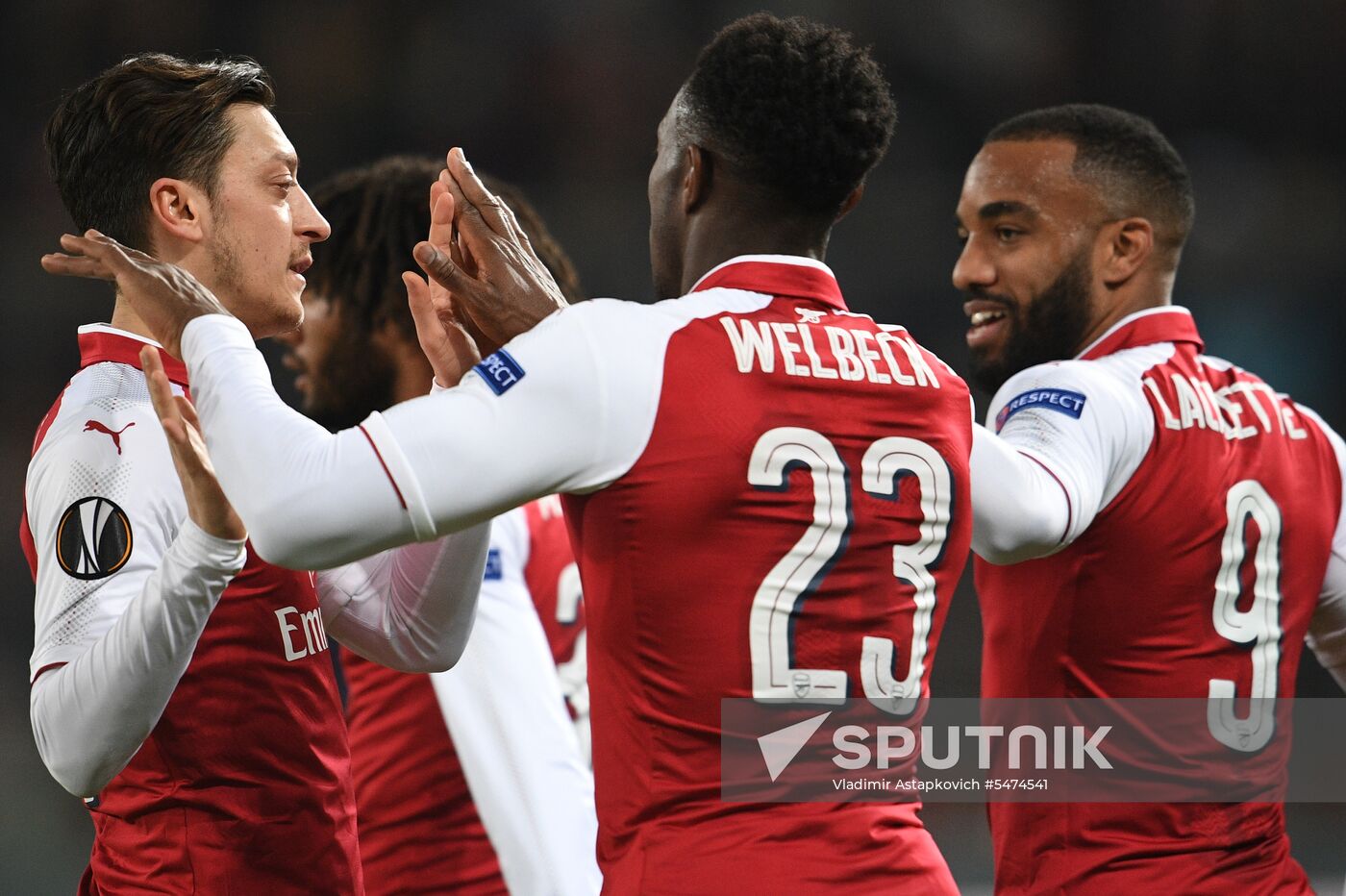 Football. Europa League. CSKA vs. Arsenal