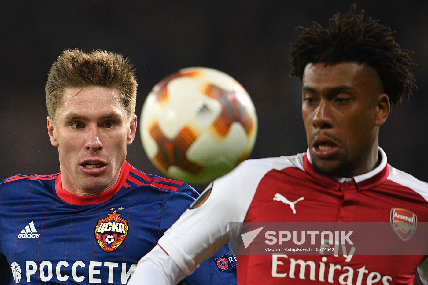 Football. Europa League. CSKA vs. Arsenal