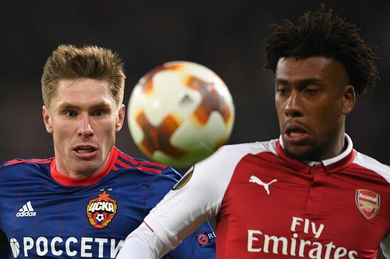 Football. Europa League. CSKA vs. Arsenal