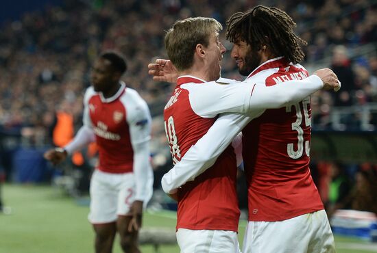 Football. Europa League. CSKA vs. Arsenal