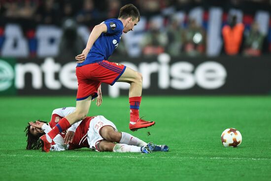 Football. Europa League. CSKA vs. Arsenal