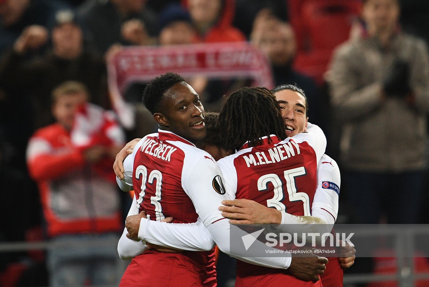 Football. Europa League. CSKA vs. Arsenal