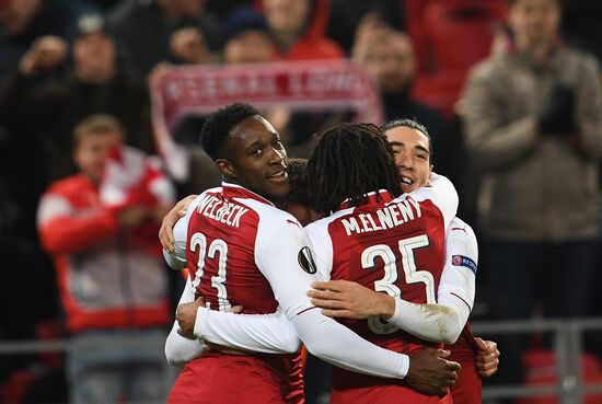 Football. Europa League. CSKA vs. Arsenal