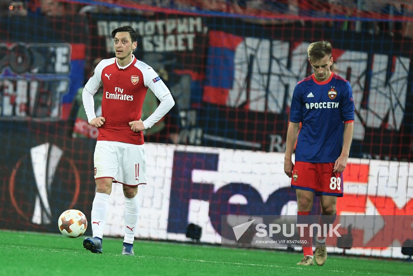 Football. Europa League. CSKA vs. Arsenal