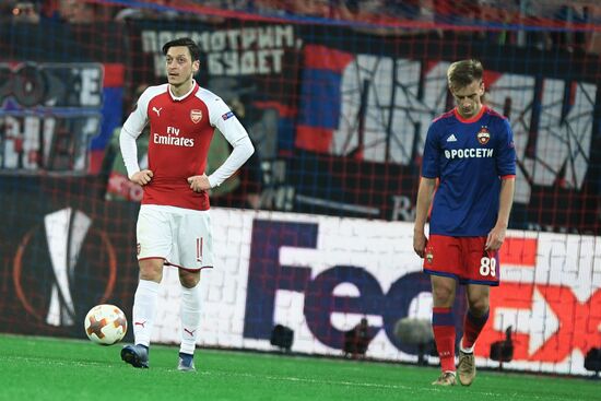 Football. Europa League. CSKA vs. Arsenal